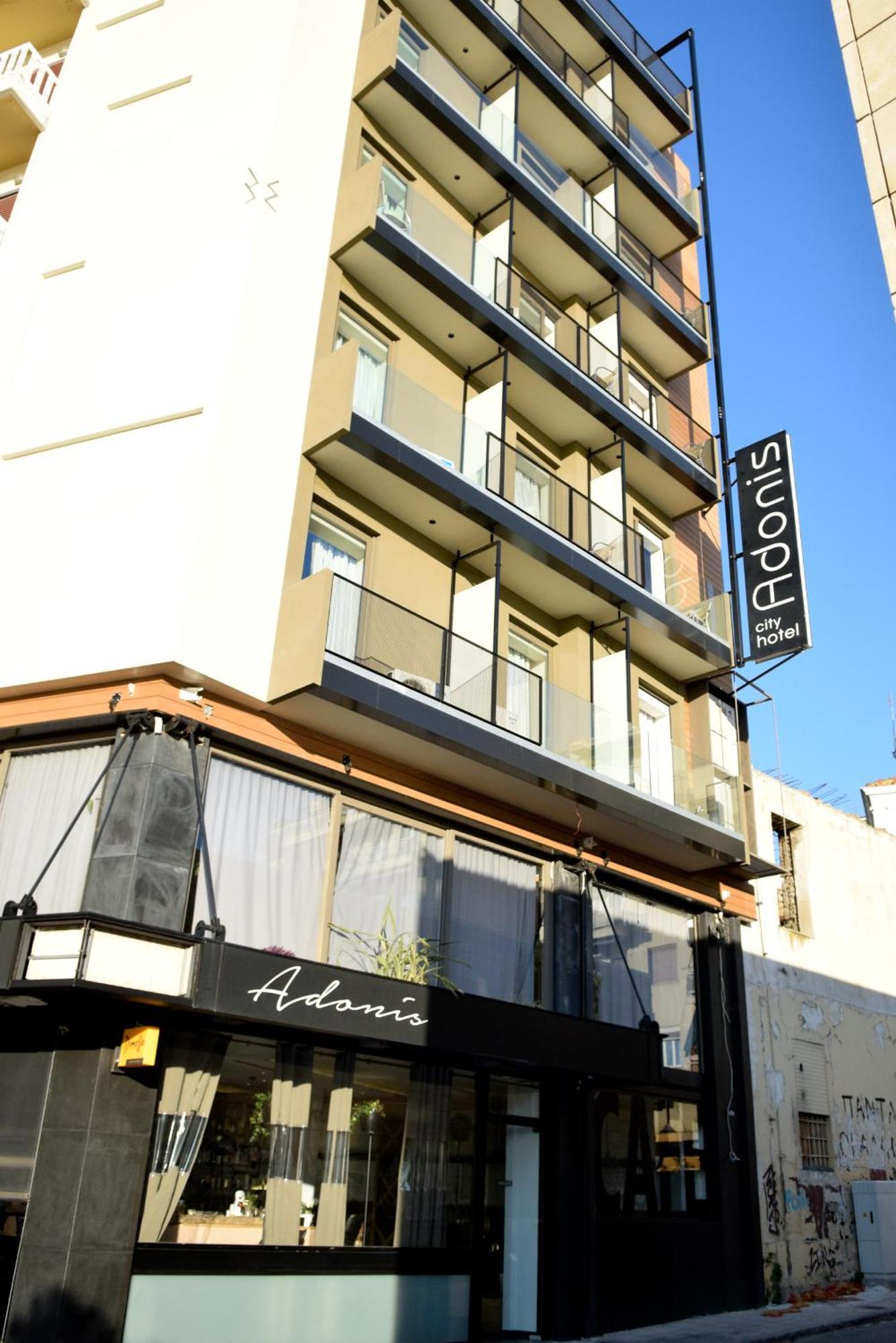 Adonis City Hotel Patras Bagian luar foto
