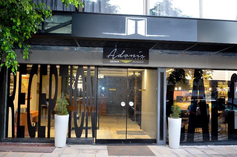 Adonis City Hotel Patras Bagian luar foto